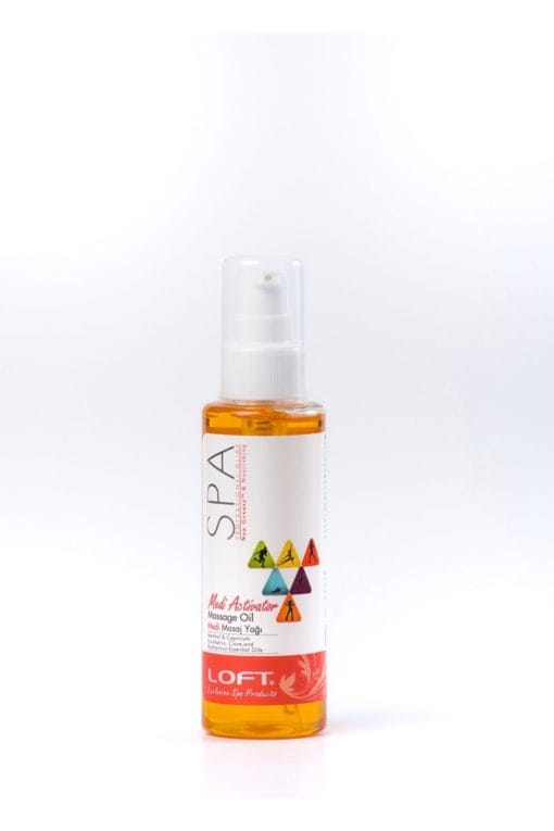 Spa Tipi Enerji Veren Doğal Masaj Yağı