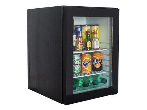 Siyah Cam Kapı Minibar